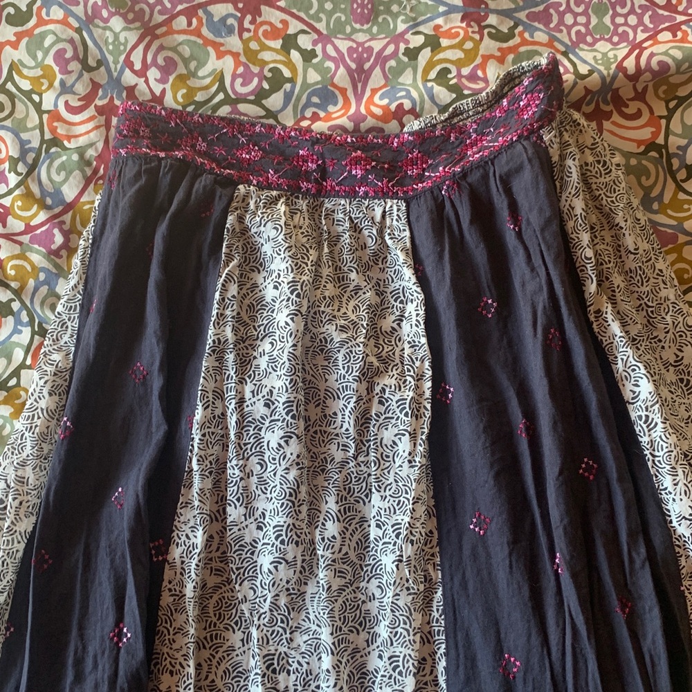 Free People Heirloom Sushi Voile Maxi Skirt - Picture 4 of 5